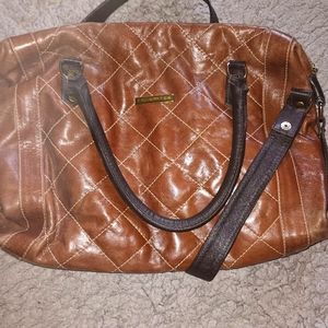 Quilted Tote Shoulder strap bag.